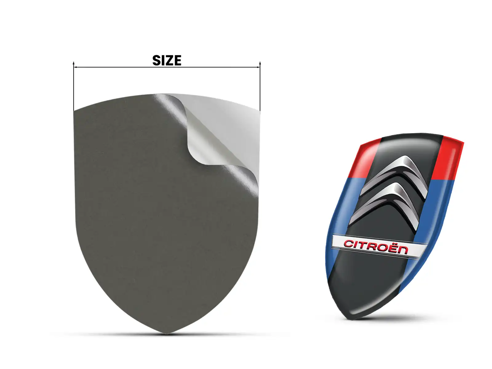 Citroen Pegatinas Logo Impresas Resistentes Limitadas Alta Calidad